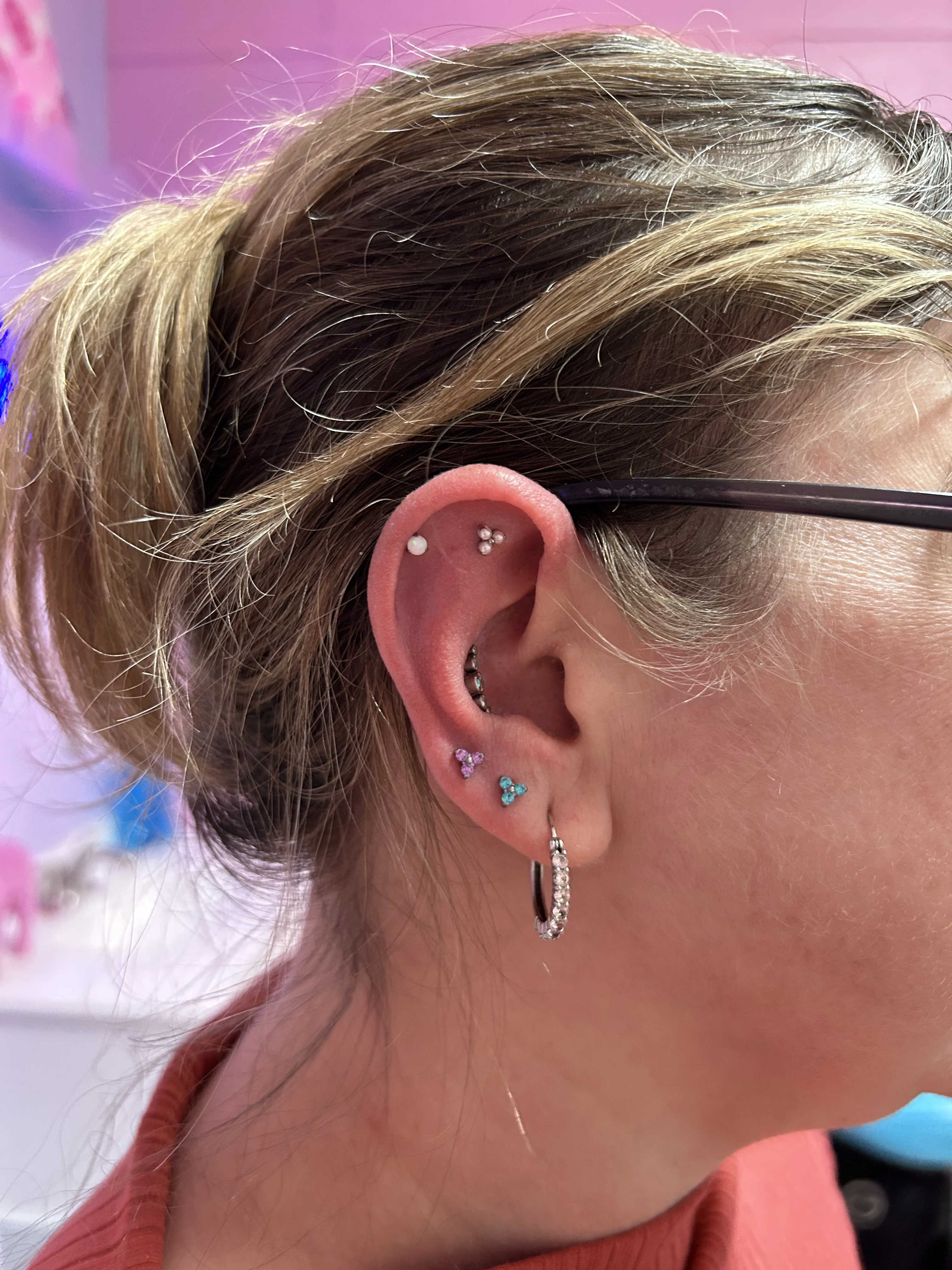 Curated Ear — lobe piercing